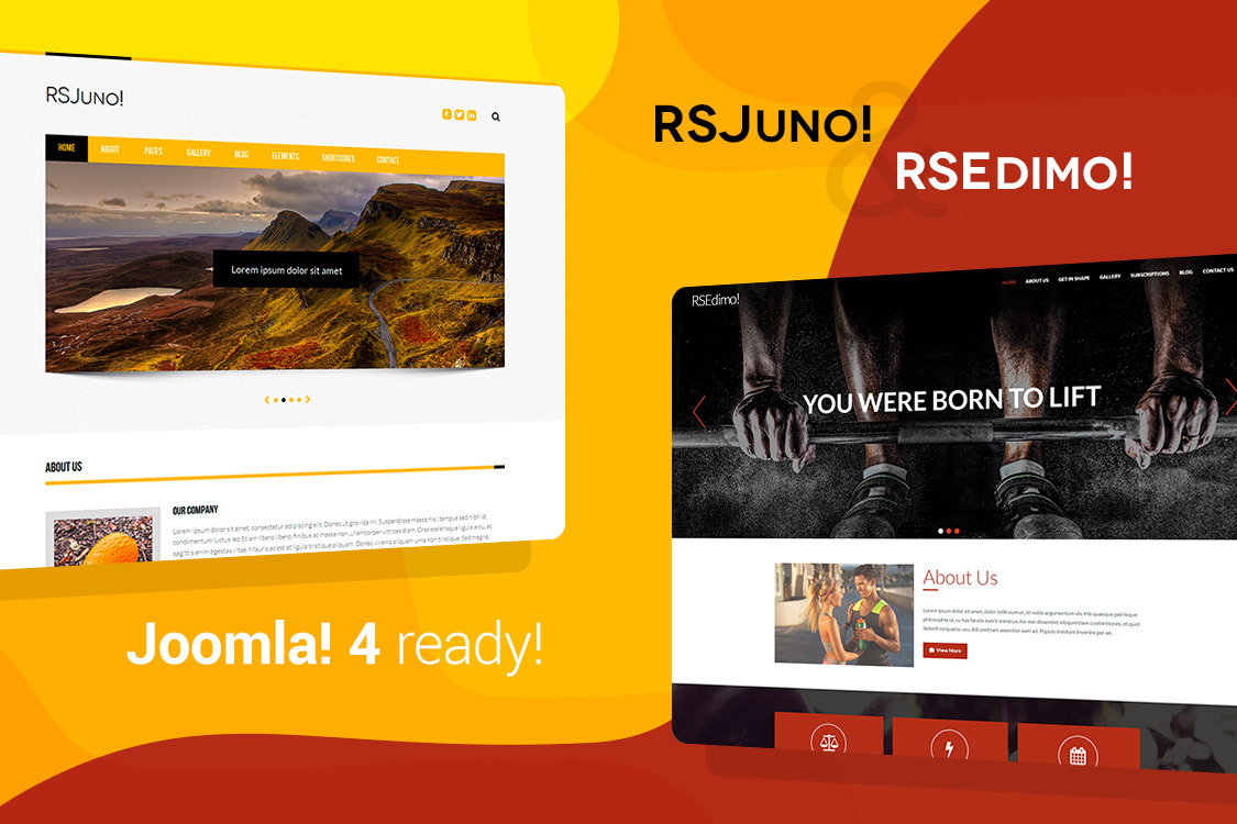 RSJuno! & RSEdimo! for Joomla! 4