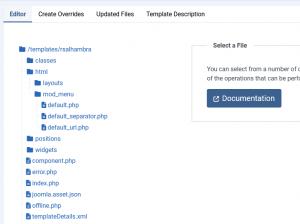 Default Joomla! Modules