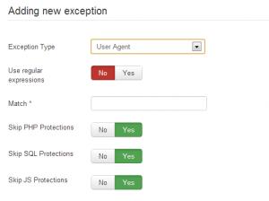 Adding new exception