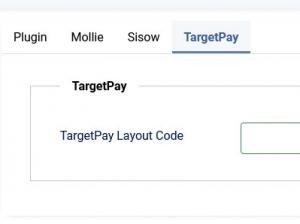 TargetPay configuration