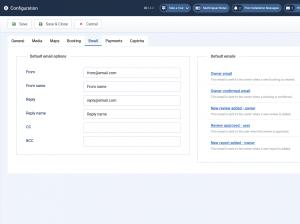 Global Emails (Configuration Level)