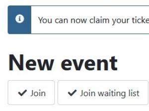 Claim ticket after waiting list