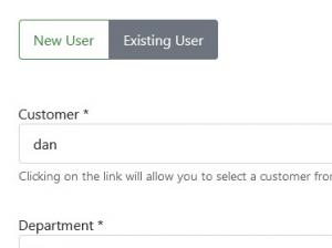 Select a new or existing user when submitting a ticket