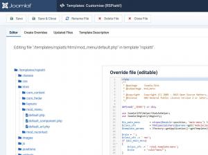 Default Joomla! Modules