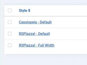 Access System > Templates > Site Template Styles