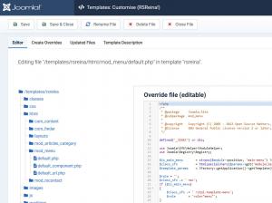 Default Joomla! Modules