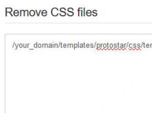 RSSeo! Remove CSS files from a page