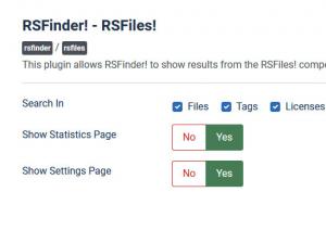 RSFinder! - RSFiles! plugin