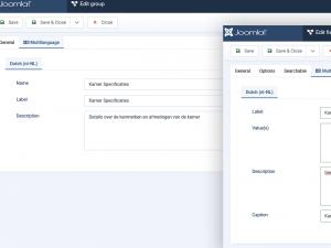 Configure Fields and Field Groups