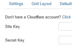 Site and Secret Keys