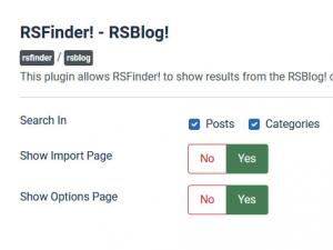 RSFinder!-RSBlog! plugin