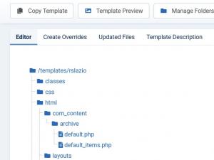 Joomla! Content Overrides