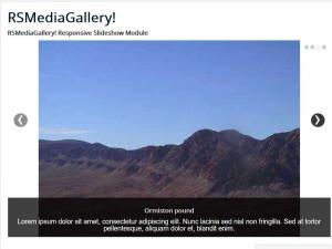 RSMediaGallery! Responsive Slideshow Module