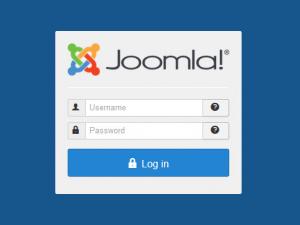Joomla! administration login