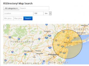 RSDirectory! Map Search module frontend