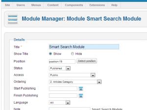 The Smart Search Module