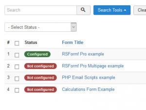 Manage Directories - tab