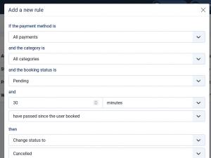 Add a payment rule