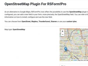 OpenStreetMap plugin