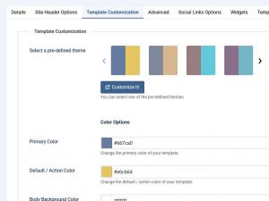 Template Customization