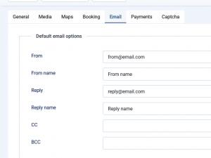 Email Tab
