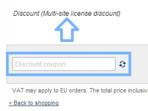 How to check if the discount is added to your order.