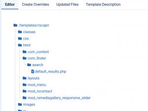 Creating template overrides