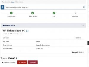 Purchasing tickets using RSEvents!Pro Cart plugin