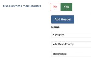 RSForm!Pro External Mailer Custom Email Headers