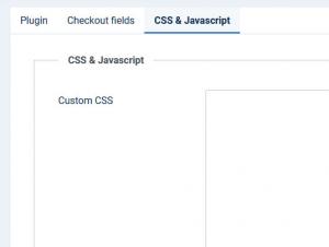 CSS and JavaScript areas