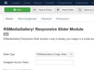 RSMediaGallery! Responsive Slider Module