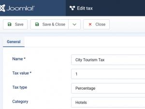 Configure taxes