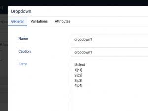 The Dropdown Setup