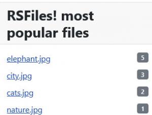 Popular files