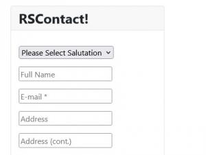 RSContact! Form