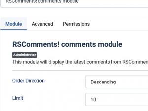 RSComments! comments module