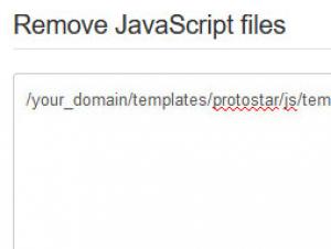 RSSeo! Remove JavaScript Files from a page