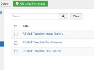 The "Templates" tab