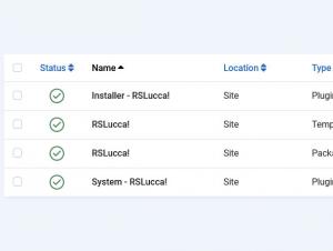 Uninstall RSLucca! Package