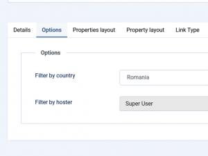 Options tab