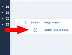 Enable RSSeo! System Plugin