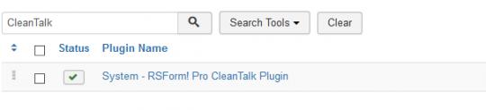 Enable the plugin