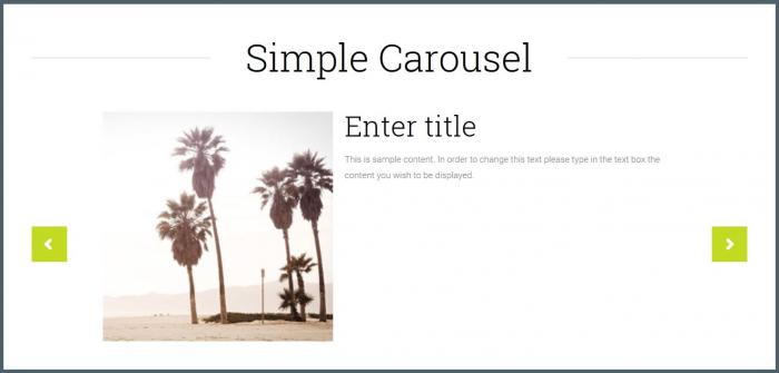 Simple Carousel