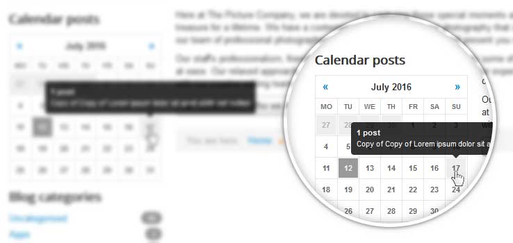 Calendar Module