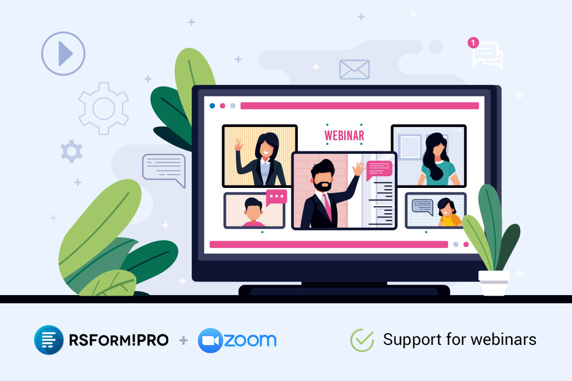 RSForm!Pro Zoom Webinars