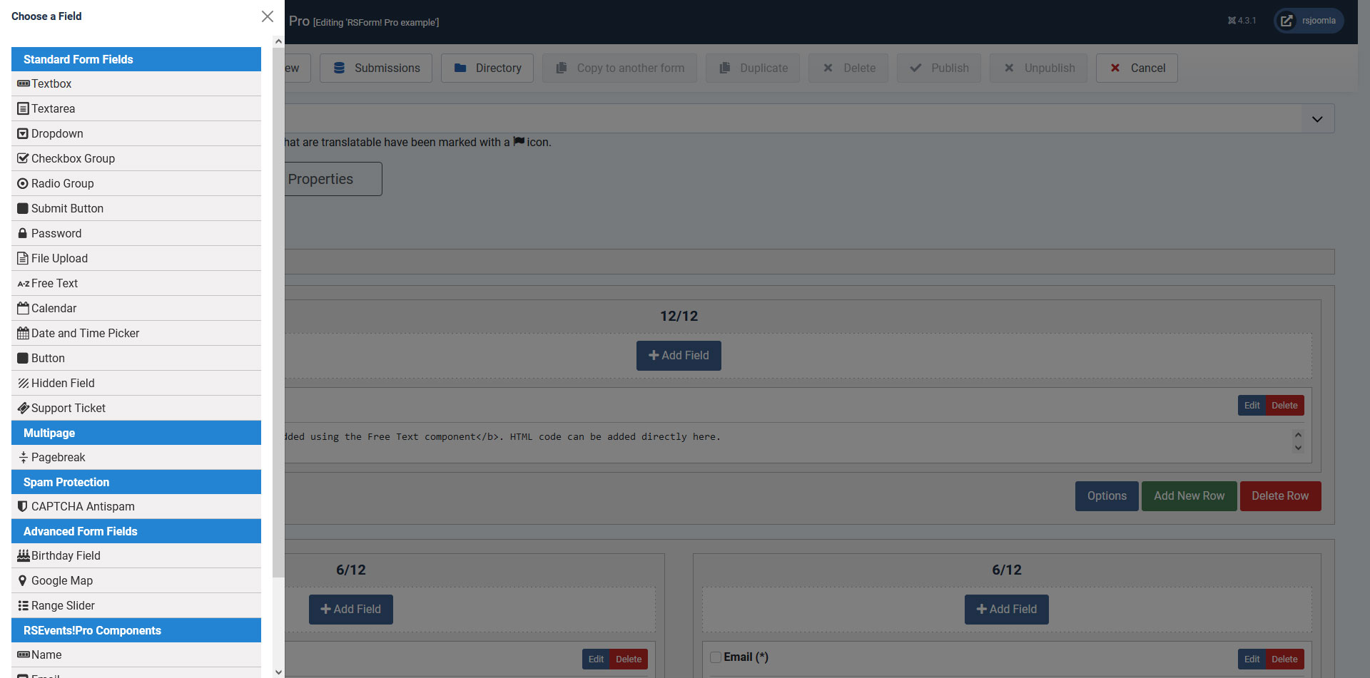 RSForm!Pro 3.2.0