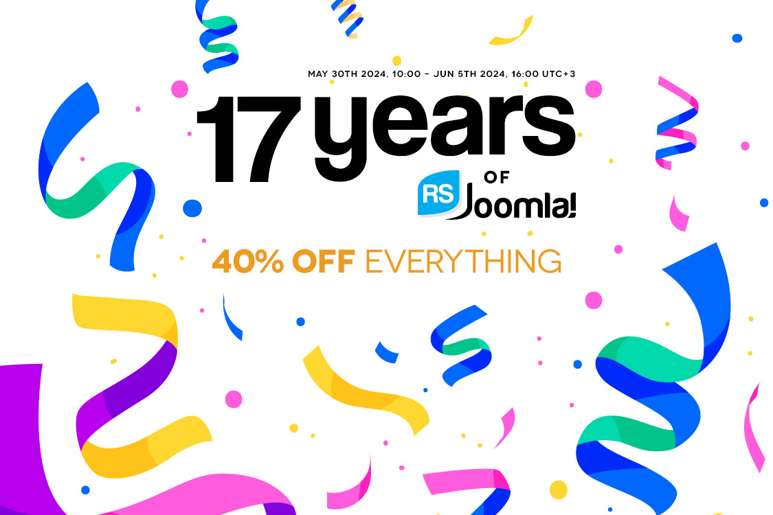 17 Years Anniversary Promotion