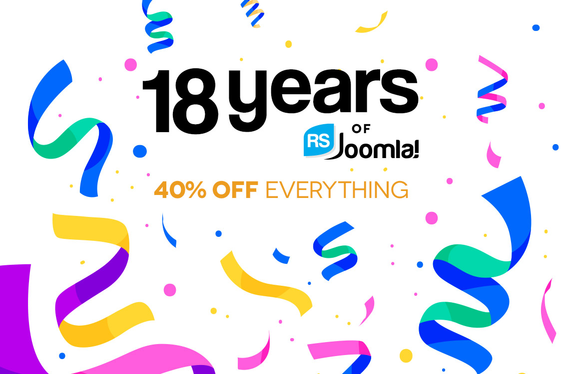18 Years Anniversary Promotion