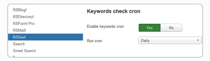 keywords position cron