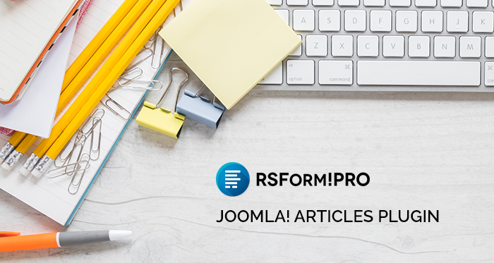 RSForm!Pro Create Joomla! Articles plugin